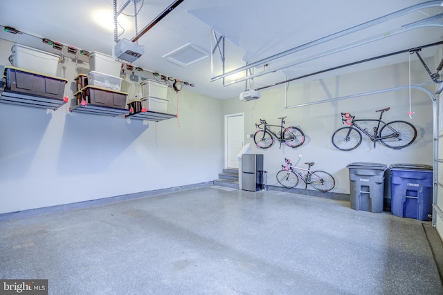 41031 Brook Grove Dr, Aldie, VA 20105 - garage with a garage door opener