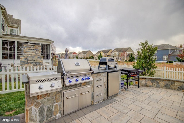41031 Brook Grove Dr, Aldie, VA 20105 - view of patio featuring a residential view