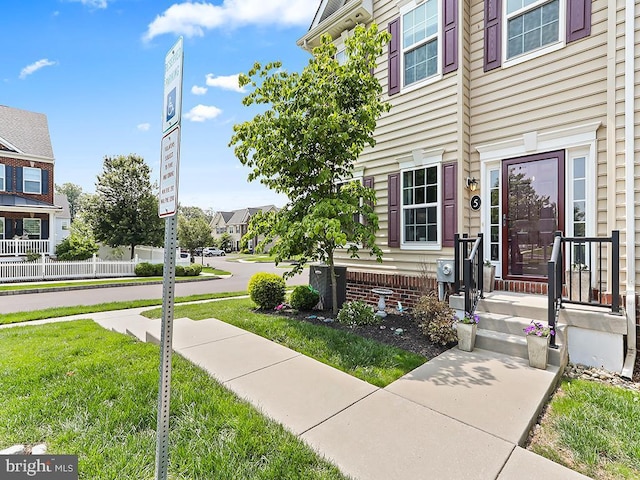 3611 Jacob Stout Rd Unit 5, Doylestown, PA 18902 - doorway to property featuring a lawn