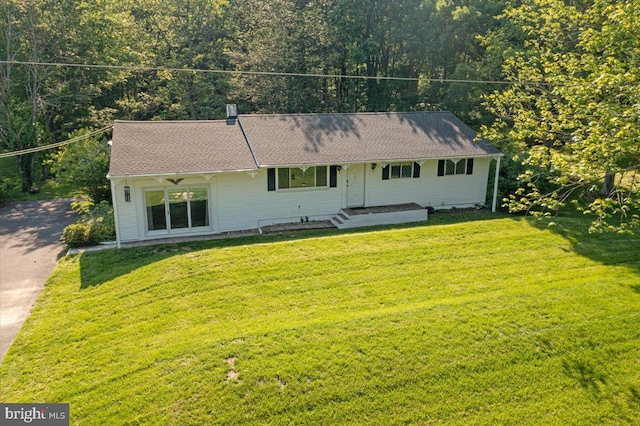 297 Killian Rd, Honey Brook, PA 19344 - ranch-style home featuring a front yard