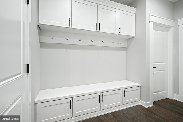 2741 Primrose Ln N, York, PA 17404 - mudroom featuring dark wood-style flooring and baseboards