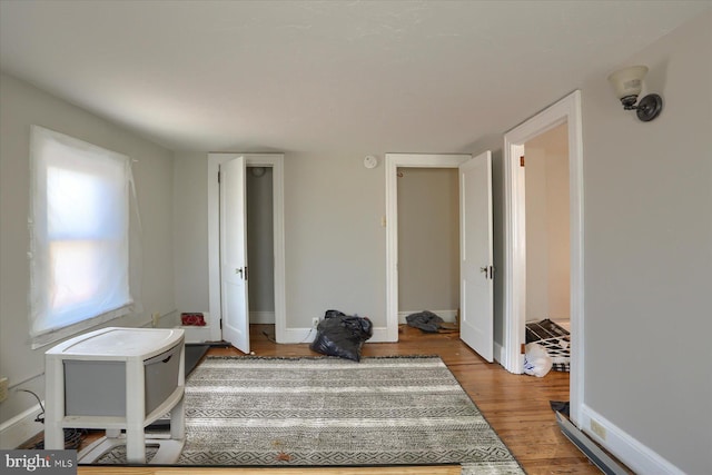 4160 W Market St, York, PA 17408 - bedroom featuring wood finished floors and baseboards