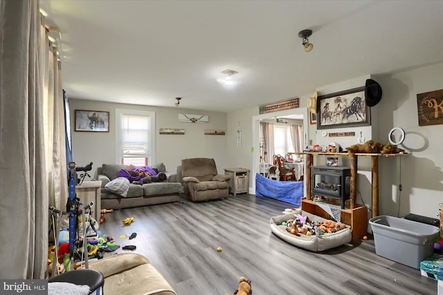 4160 W Market St, York, PA 17408 - living area featuring wood finished floors