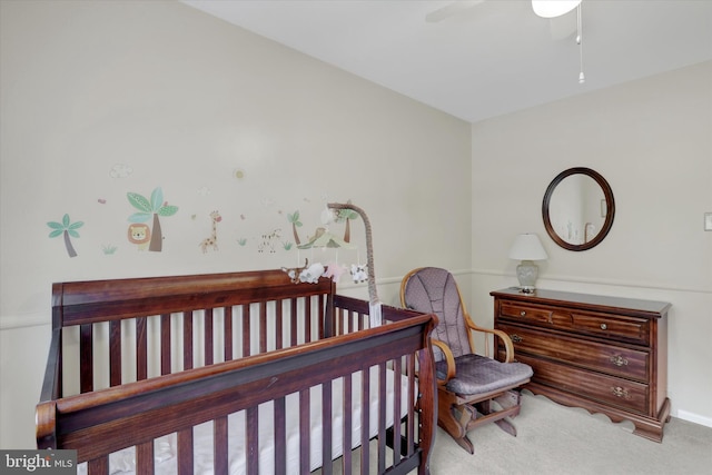 143 Brittany Dr, Chalfont, PA 18914 - bedroom featuring carpet and ceiling fan
