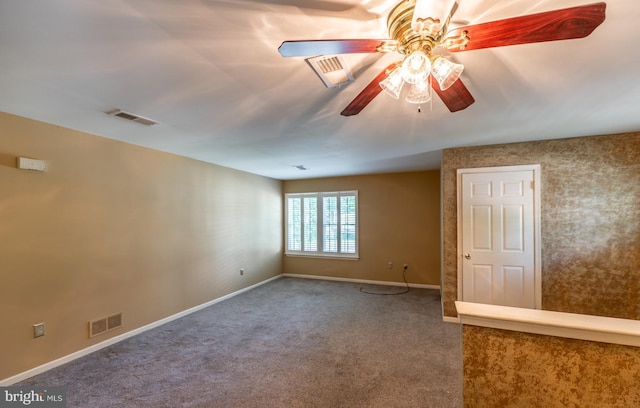722 Scotch Way Unit C-26, West Chester, PA 19382 - carpeted empty room featuring a ceiling fan and baseboards