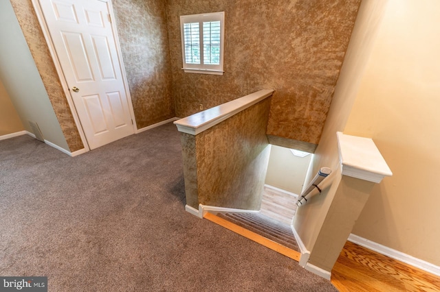722 Scotch Way Unit C-26, West Chester, PA 19382 - stairway with baseboards and carpet