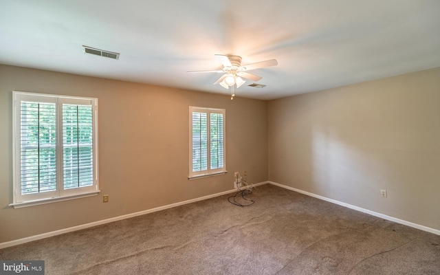 722 Scotch Way Unit C-26, West Chester, PA 19382 - unfurnished room featuring ceiling fan, carpet flooring, and baseboards