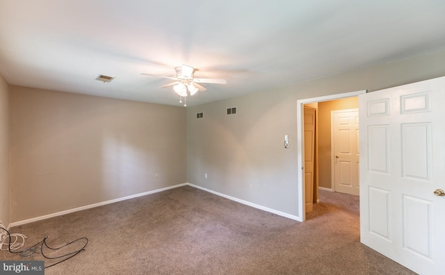722 Scotch Way Unit C-26, West Chester, PA 19382 - carpeted spare room with ceiling fan and baseboards
