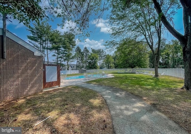 722 Scotch Way Unit C-26, West Chester, PA 19382 - view of yard featuring a community pool