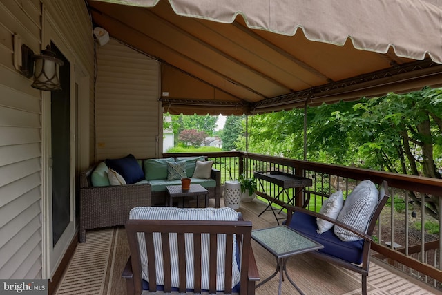 2149 Colleens Way, Lancaster, PA 17601 - deck with an outdoor hangout area