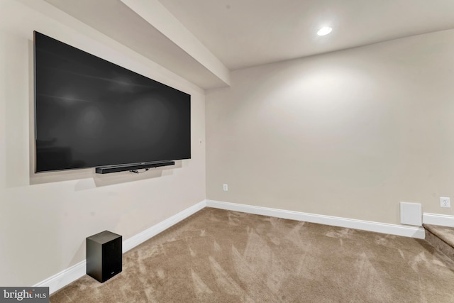 3913 Rolling Paddock Dr, Upper Marlboro, MD 20772 - carpeted empty room featuring baseboards and recessed lighting