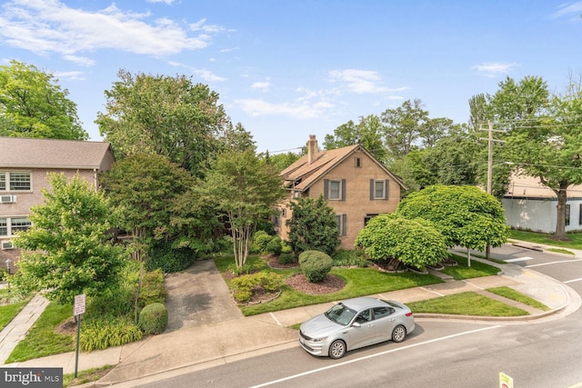 801 23rd St S, Arlington, VA 22202 - view of property hidden behind natural elements with uncovered parking