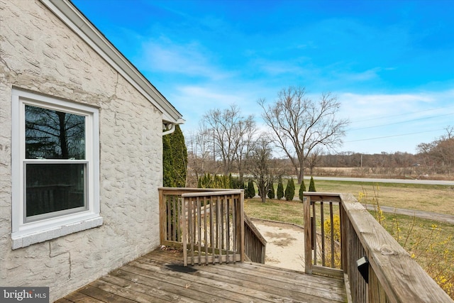 1631 Old Schuylkill Rd, Spring City, PA 19475 - wooden terrace with a yard
