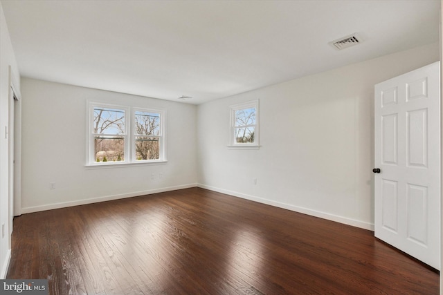1631 Old Schuylkill Rd, Spring City, PA 19475 - unfurnished bedroom with dark wood-style flooring and baseboards