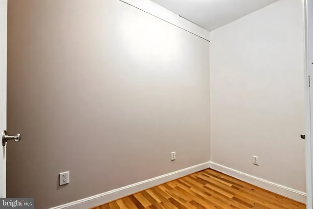 1523 N Hollywood St, Philadelphia, PA 19121 - empty room with baseboards and light wood finished floors