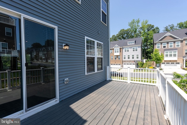 2270 Haw River Rd, Hanover, MD 21076 - deck featuring a residential view