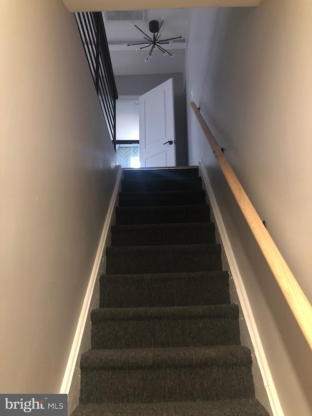 300 Darcy Ave, Hamilton, NJ 08629 - view of staircase
