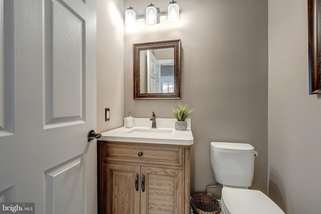 15220 Highview Ct, Waterford, VA 20197 - bathroom featuring toilet and vanity