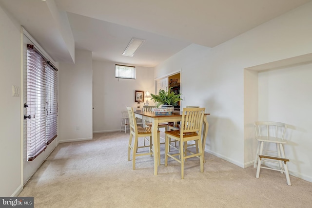 15220 Highview Ct, Waterford, VA 20197 - carpeted dining space with baseboards