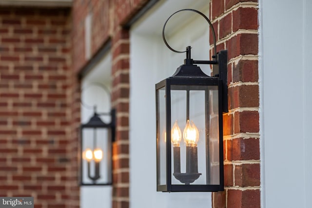 15220 Highview Ct, Waterford, VA 20197 - detailed view of brick siding