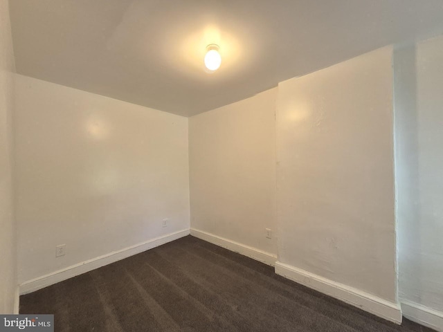 507 Newton Ave, Camden, NJ 08103 - spare room with baseboards and dark carpet