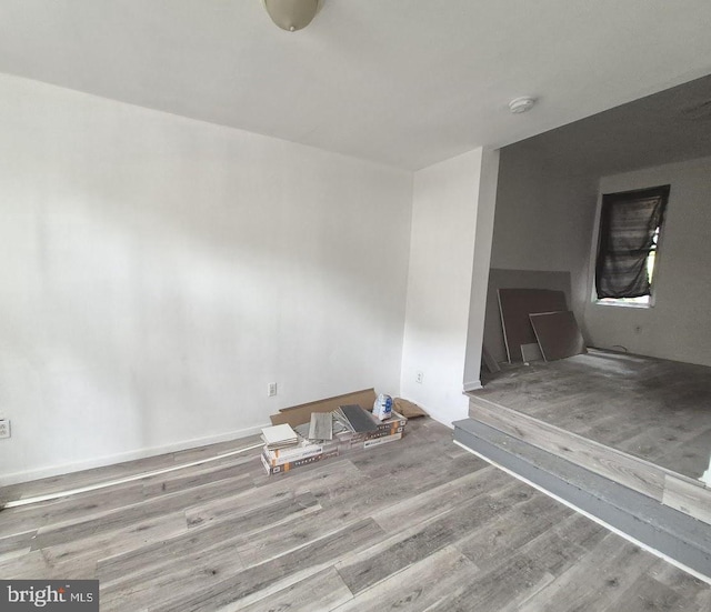 507 Newton Ave, Camden, NJ 08103 - unfurnished living room featuring wood finished floors