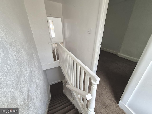 507 Newton Ave, Camden, NJ 08103 - stairs featuring baseboards