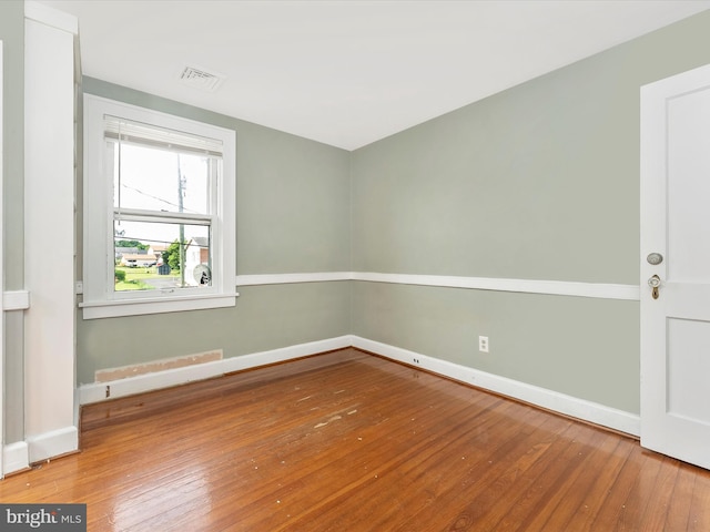 19330 Longmeadow Rd, Hagerstown, MD 21742 - spare room featuring hardwood / wood-style flooring and baseboards