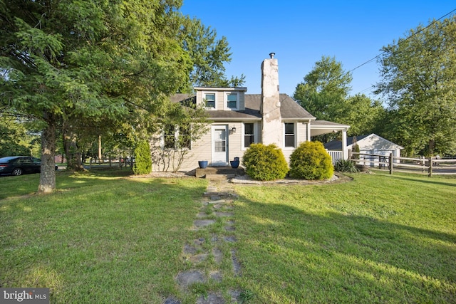 233 Edison Furlong Rd, Doylestown, PA 18901 - view of front of property with a chimney