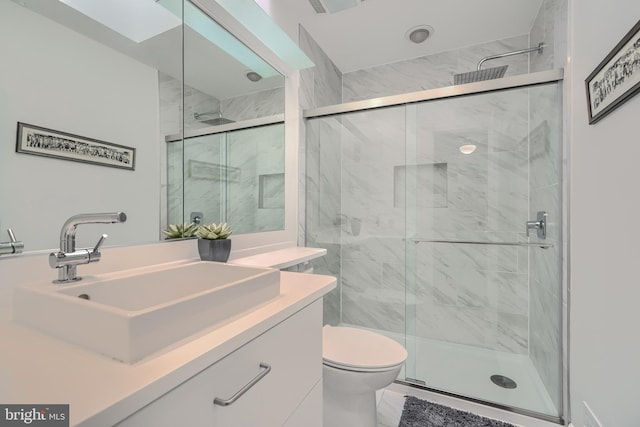1 Second Tee Ct, Baltimore, MD 21209 - bathroom with vanity and a shower stall
