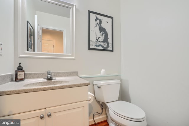 1 Second Tee Ct, Baltimore, MD 21209 - half bath featuring toilet and vanity