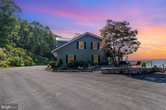 400 Berry Mountain Rd, Millersburg, PA 17061 - view of front of house featuring a water view