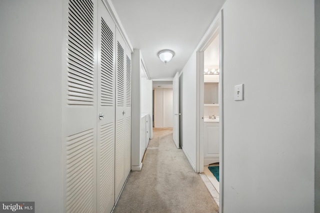 4408 Island Pl Unit T2, Annandale, VA 22003 - corridor with light carpet