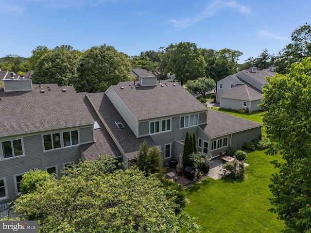 303 Knoll Way, Rocky Hill, NJ 08553 - aerial perspective of suburban area