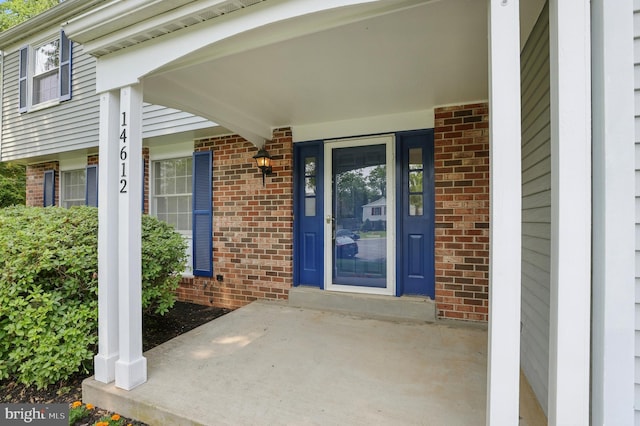14612 Orangewood St, Silver Spring, MD 20905 - entrance to property with brick siding and covered porch