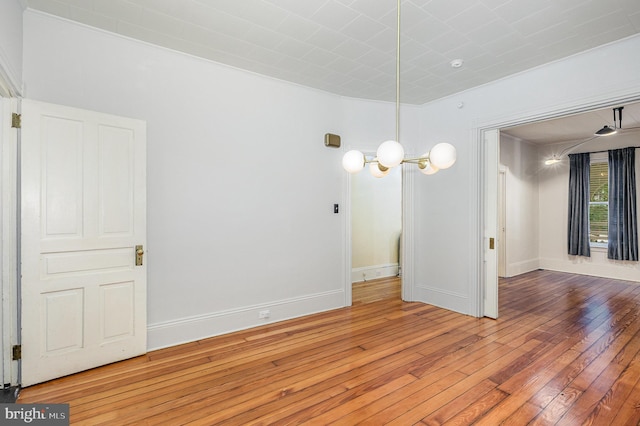 335 W Walnut St, Lancaster, PA 17603 - empty room with hardwood / wood-style flooring and baseboards