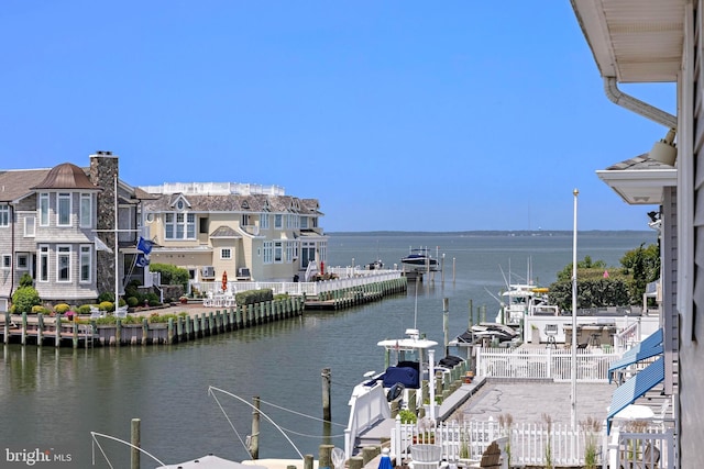 18 Old Whaling Ln, Long Beach Township, NJ 08008 - water view featuring a boat dock