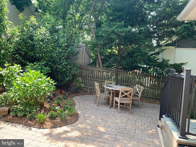 303 Conway Ave, Narberth, PA 19072 - view of patio / terrace featuring outdoor dining area