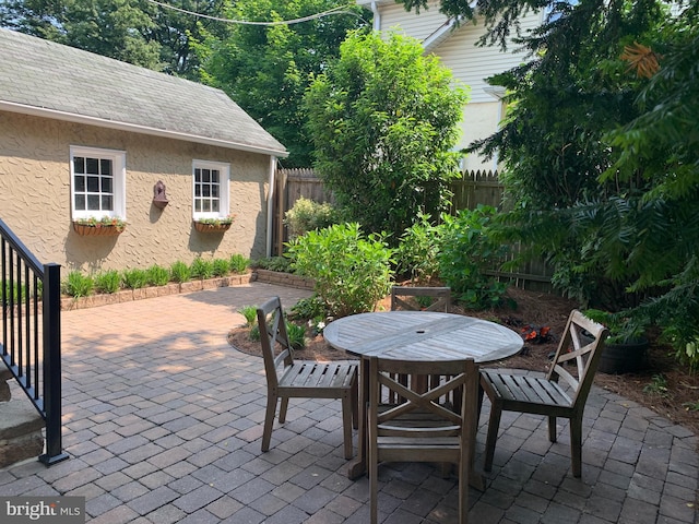 303 Conway Ave, Narberth, PA 19072 - view of patio / terrace with outdoor dining space