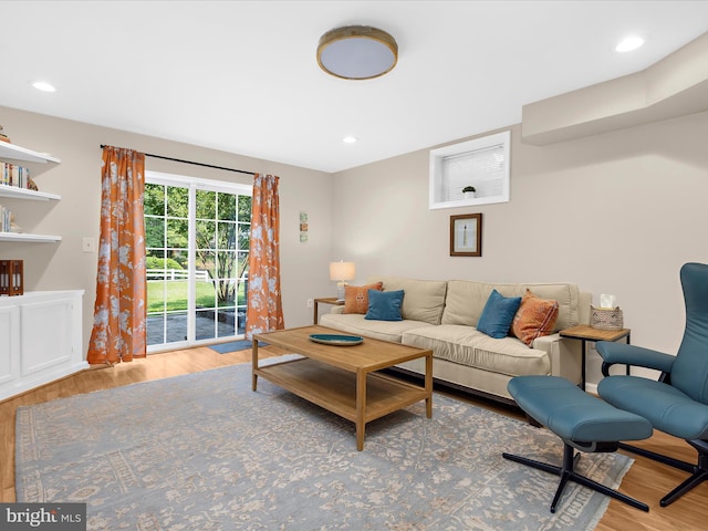 2772 Gingerview Ln, Annapolis, MD 21401 - living room with wood finished floors and recessed lighting