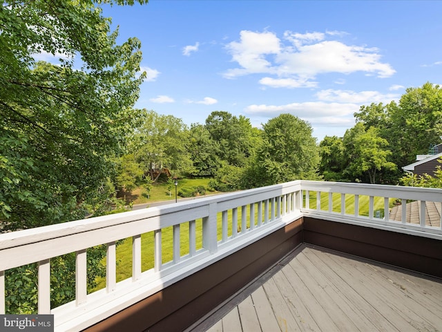 2772 Gingerview Ln, Annapolis, MD 21401 - view of wooden terrace