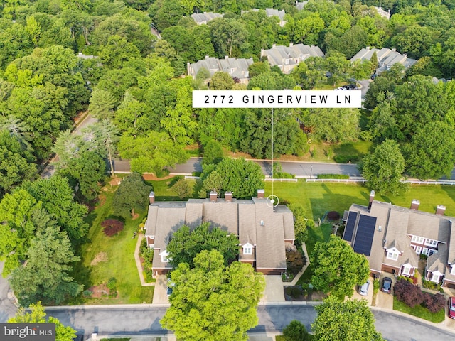 2772 Gingerview Ln, Annapolis, MD 21401 - aerial perspective of suburban area