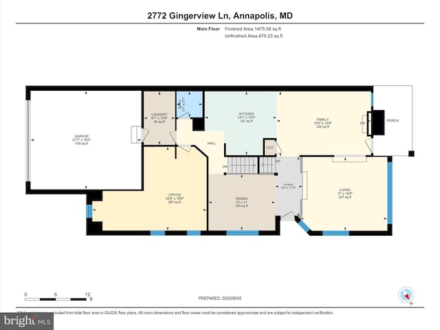 2772 Gingerview Ln, Annapolis, MD 21401 - floor plan / room layout