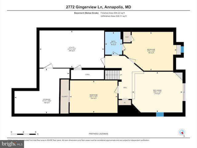 2772 Gingerview Ln, Annapolis, MD 21401 - property floor plan