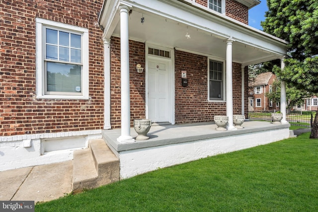 2923 Wasp Rd, Camden, NJ 08104 - property entrance with brick siding and a porch