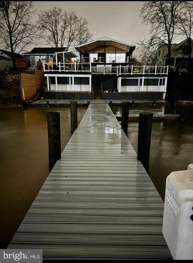 448 Carvel Beach Rd, Carvel Beach, MD 21226 - view of dock