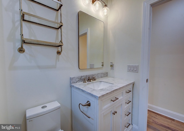 4938 Walton Ave, Philadelphia, PA 19143 - bathroom with vanity and wood finished floors