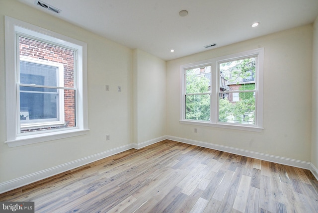 4938 Walton Ave, Philadelphia, PA 19143 - spare room featuring wood finished floors and recessed lighting