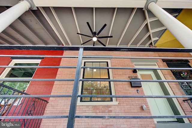 4938 Walton Ave, Philadelphia, PA 19143 - detailed view of brick siding