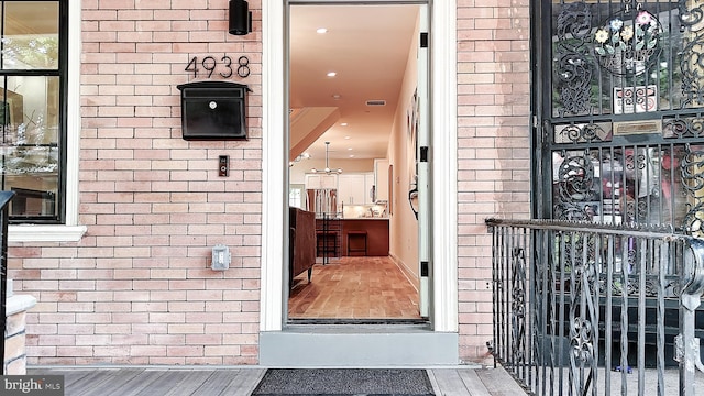 4938 Walton Ave, Philadelphia, PA 19143 - view of exterior entry with brick siding